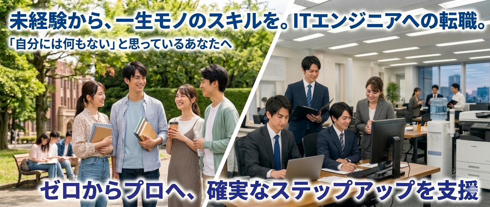 未経験からITエンジニアとして働くイメージ